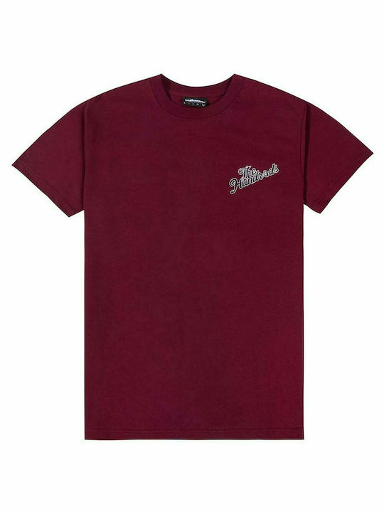 The Hundreds Stimulant Slant Men's Short Sleeve T-shirt Burgundy