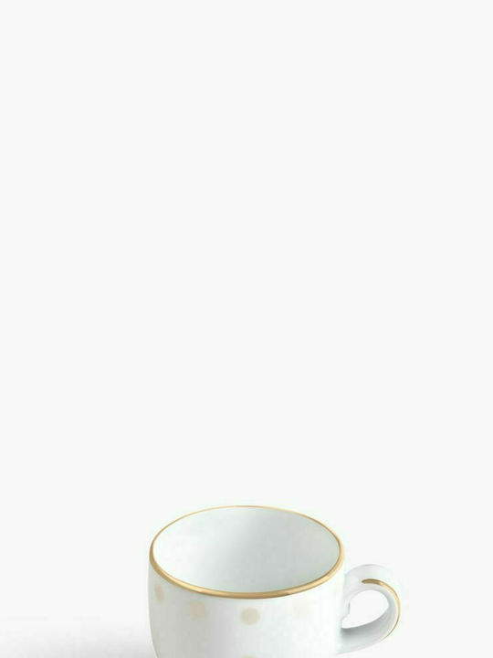 Ionia J Adore Cup Coffee Porcelain White 75ml