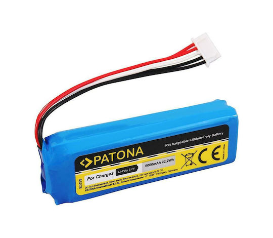 Patona Charge 3 6000mAh 3,7V Li-Pol Акумулатор За Високоговорител 6000mAh