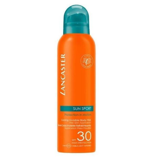 Lancaster Sun Sport Cooling Invisible Αντηλιακό Mist Σώματος SPF30 200ml