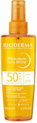 Bioderma Photoderm Huile Bronz Sonnenschutzmittel Öl Für das Gesicht SPF50 in Spray 200ml