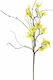 Iliadis Artificial Decorative Branch Yellow 46cm 1pcs