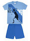 Pretty Baby Kinder Schlafanzug Sommerlich Hellblau