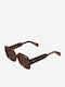 De Sunglasses L.M. Γυναικεία Γυαλιά Ηλίου με Κοκκάλινο Σκελετό Caramel