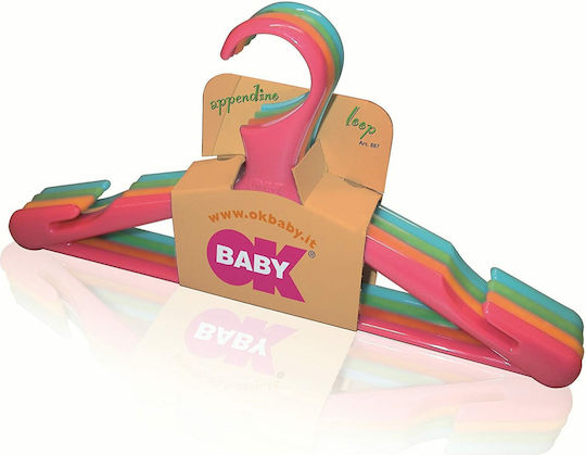 OK Baby Παιδική Κρεμάστρα Ρούχων 38870040 4τμχ