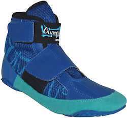 Olympus Sport Junior Velcro Wrestling Shoes Blue