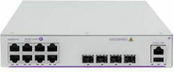 Alcatel Lucent OS2260-10 Verwaltet L2 Switch mit 8 Ports Gigabit (1Gbps) Ethernet und 8 SFP Ports