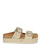 Γυναικεία Σανδάλια Flatforms Μπεζ