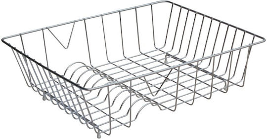 Schock Abtropfkorb Inox Silber 46x34cm