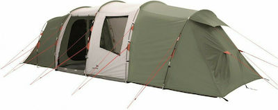 Easy Camp Huntsville 800 Twin Camping Tent Tunnel Khaki with Double Cloth 4 Seasons for 8 People 750x240x200cm