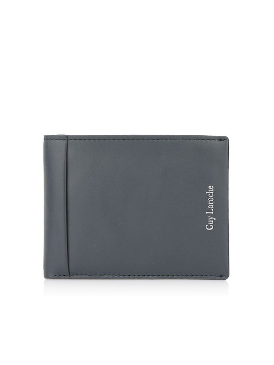 Guy Laroche Men's Leather Wallet Blue