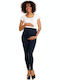 PeeKaBoo Maternity Leggings Navy Blue