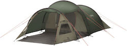 Easy Camp Spirit 300 Camping Tent Tunnel Khaki with Double Cloth 3 Seasons for 3 People 410x200x110cm