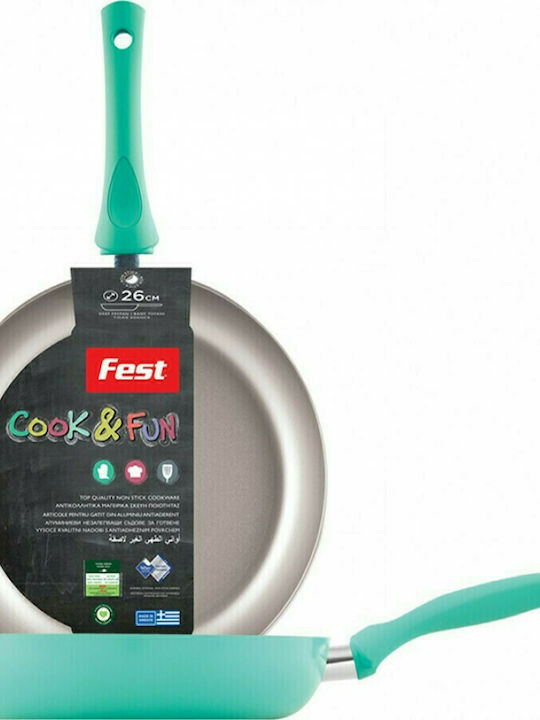 Fest Cook & Fun Pan din Aluminiu cu Strat Antiaderent 26cm