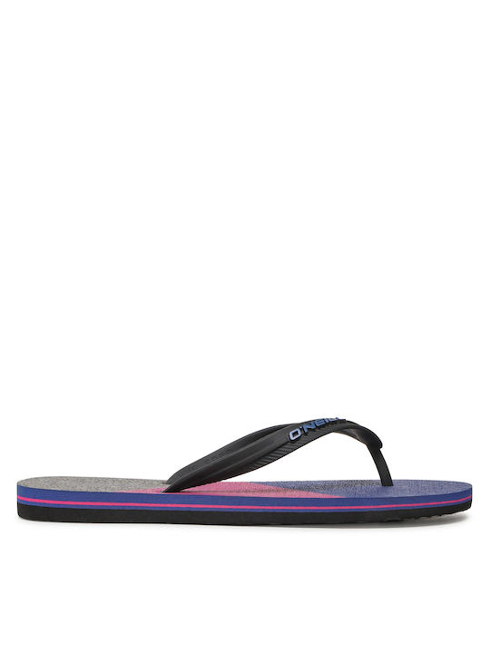 O'neill Profile Color Block Flip Flops σε Μαύρο Χρώμα