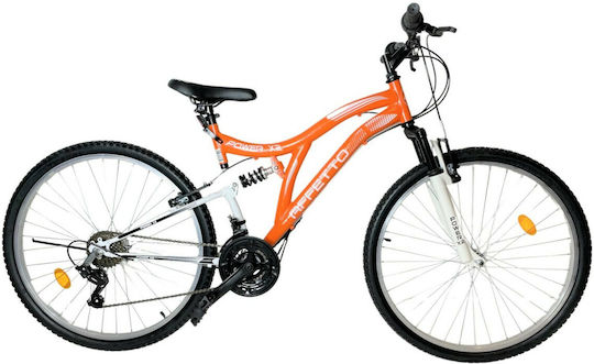 Affetto Affetto Power X2 24" Оранжев Колело Планински Велосипед с 21 Скорости