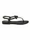 Damen-Flip-Flops - Hausschuhe im Stil Pédila in Schwarz