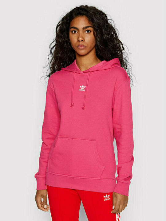 Adidas Adicolor Essentials Women's Hooded Sweatshirt Fuchsia