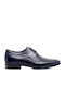 Leder Herrenschuhe Blau