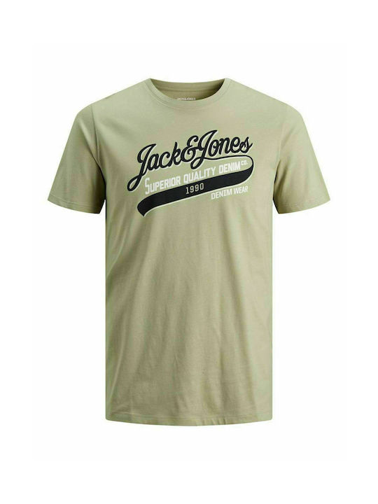 Jack & Jones Παιδικό T-shirt Χακί