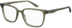 Under Armour Transparent Plastic Eyeglass Frame UA 5035 DLD