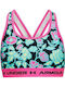 Under Armour Crossback Kinder-Bustier Flieder