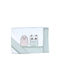 Baby Star Tiny Friends Seturi de cearșafuri pentru bebeluși Pentru Patut Bumbac cu Cauciuc Verzi 70x140buc 3buc