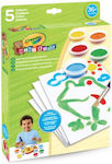 Crayola Pictură Spill - Proof Washable Paint Kit pentru copii de 3++ ani