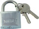 Maurer Steel Padlock Brass with Key 50mm 1pcs