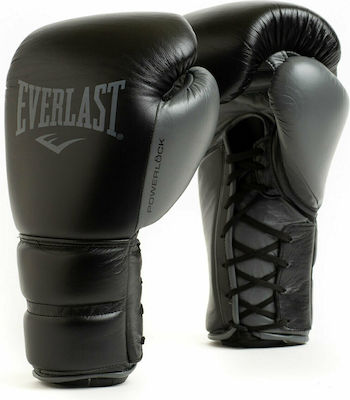 Everlast Powerlock 2 Boxhandschuhe aus Kunstleder Schwarz