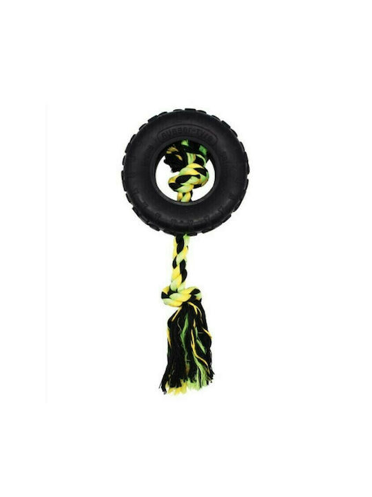 Happypet Grrrelli Tyre Jucărie de Câine Mici Negru