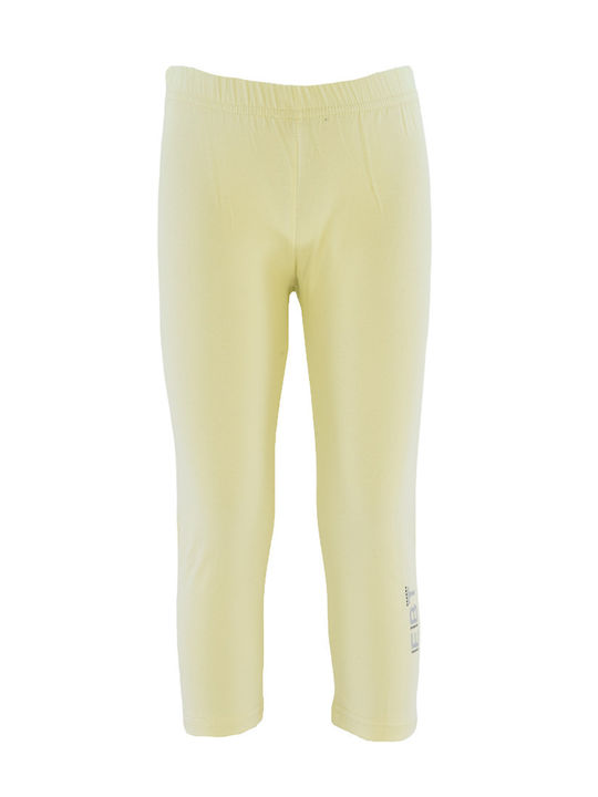 Evita Kinder Leggings Capri Gelb