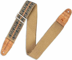 Levys MH8P 2" Hemp Natural Ζώνη για Κιθάρα