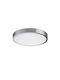 Fan Europe Domo Ceiling Mount Light Bathroom 24cm Silver with Integrated LED