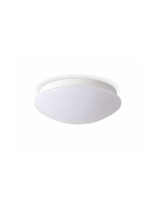 Led Lovers Classic Plastic Ceiling Mount Light with Integrated LED in White color