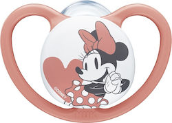Nuk Space Mickey & Minnie Ορθοδοντική Πιπίλα Σιλικόνης για 6-18 μηνών Nuk Space Mickey & Minnie Ορθοδοντική Πιπίλα Σιλικόνης για 6-18 μηνών
