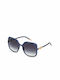 Furla Women's Sunglasses with Blue Plastic Frame SFU536 06G5