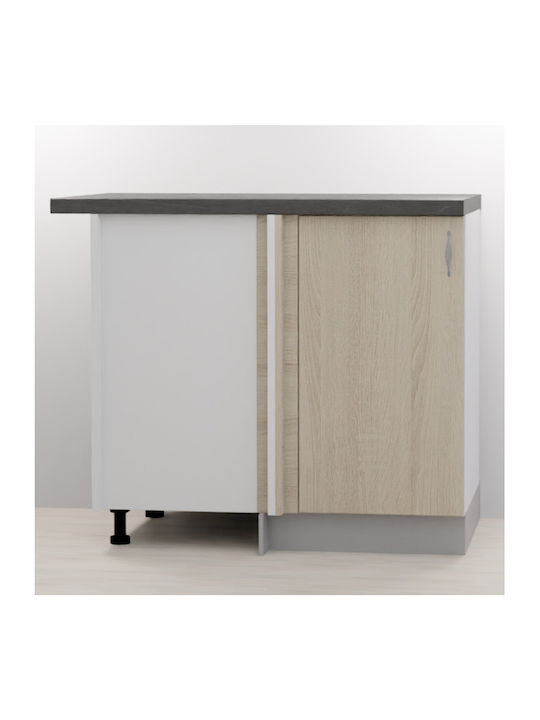 Modern Floor Cabinet Oak Sonoma L80xW48xH82cm