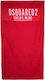 Dsquared2 Beach Towel Red 180x100cm