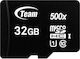 TeamGroup microSDHC 32GB Class 10 U1 UHS-I