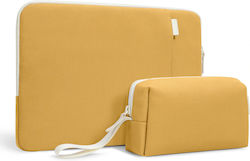 tomtoc Lady Case for 13" Laptop Yellow