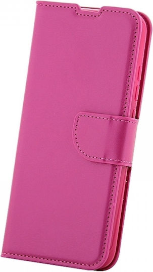 MyMobi Flip Cover Buchen Sie Synthetisches Leder Fuchsie (Galaxy S22 Ultra 5G)