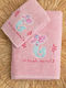 Palamaiki Set of baby towels 2pcs Jewel Pink Weight 380gr/m² 9-030081-014