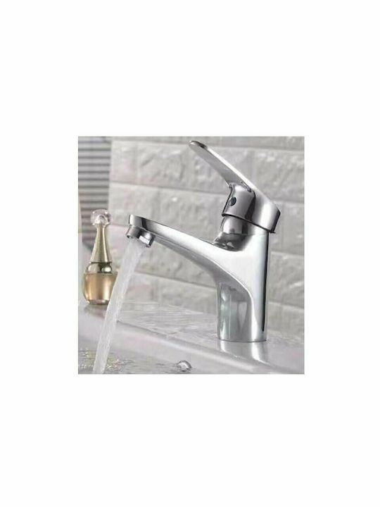 Poly-73 Mixing Sink Faucet Silver