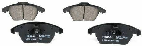 Bosch Brake Pad Front 1pcs for Audi A1 Seat Ibiza Skoda Citigo Volkswagen Beetle / Polo