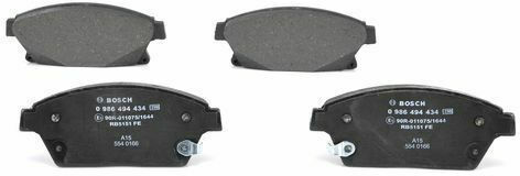 Bosch Brake Pad Front 4pcs for Chevrolet Cruze Opel Ampera