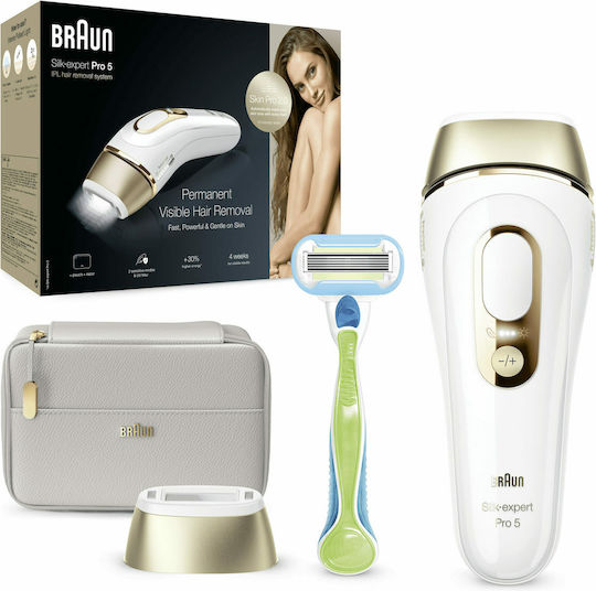 Braun Epiliergerät IPL für das Bikini / Körper / Gesicht PL5054