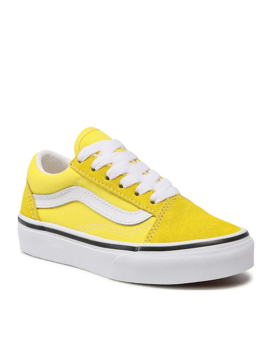 Vans Old Skool Παιδικά Sneakers Κίτρινα