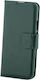 MyMobi Flip Cover Book Synthetic Leather Dark Green (Galaxy S21 FE)