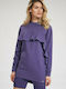 Figl Women's Tunic Dress Long Sleeve Purple